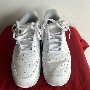 Nike Air Force 1 Low '07 Triple White Men’s Size 11.5